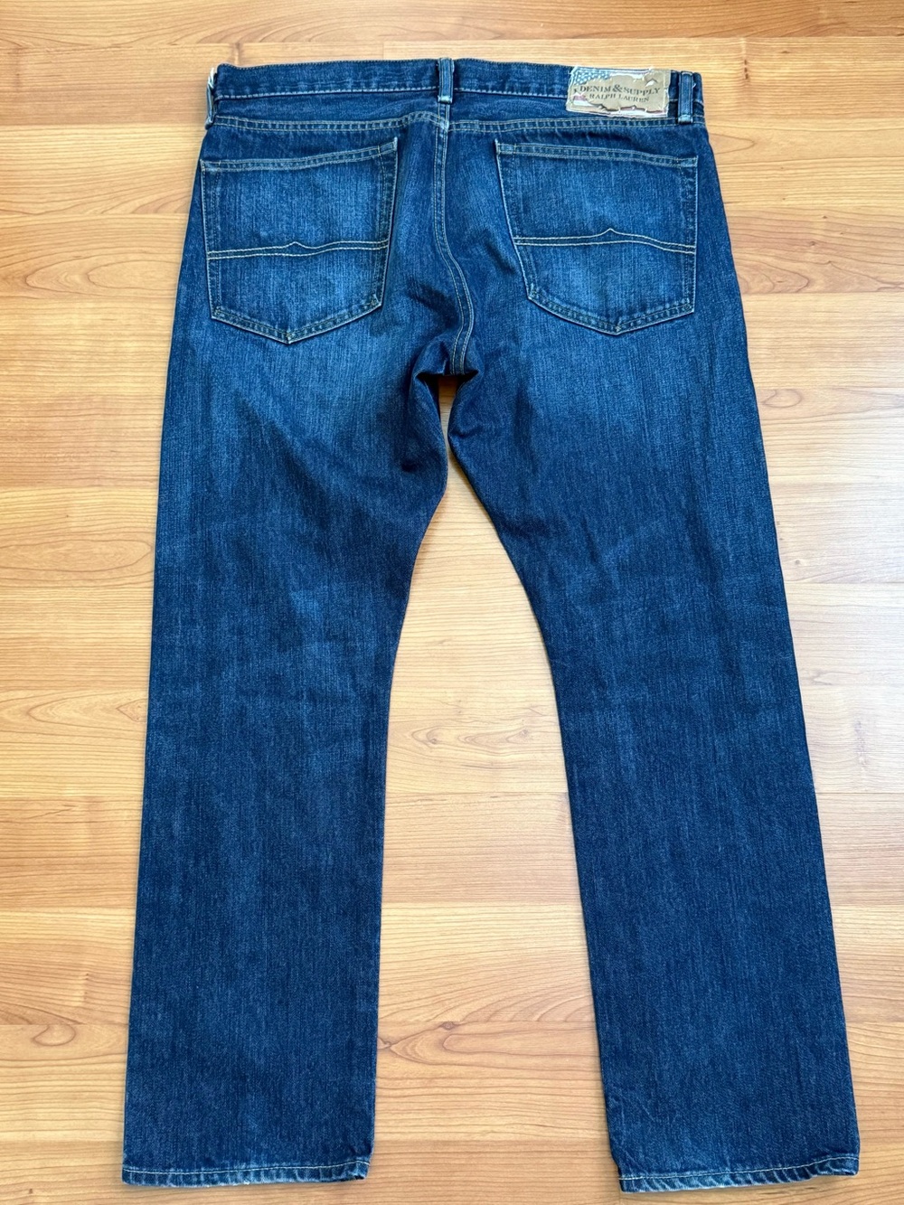 Denim & Supply Ralph Lauren Men’s 36x30 Straight Jeans USA Flag